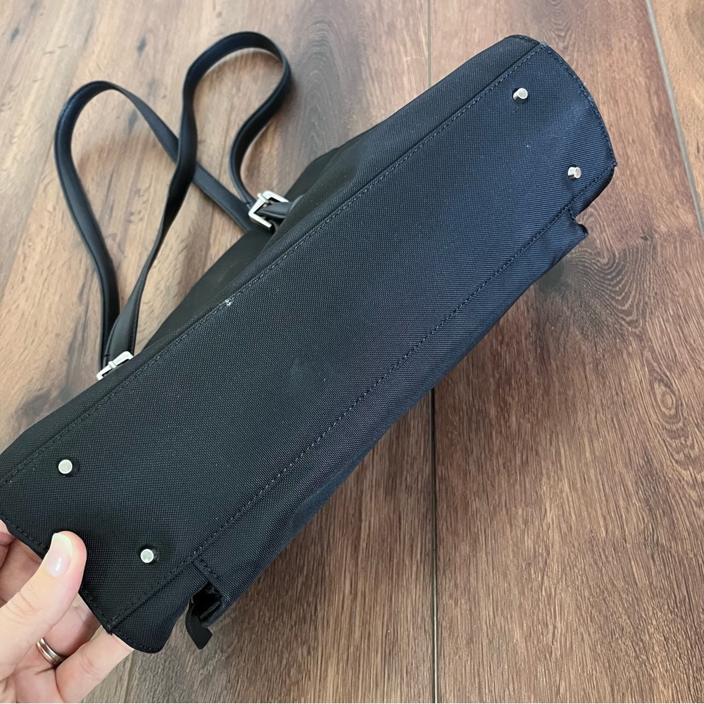 Francesco Biasia black nylon lap top work bag - Picture 14 of 14